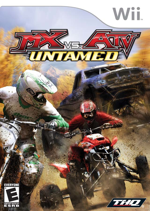 MX vs ATV Untamed box art for Wii
